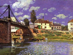 The Bridge at Villeneuve la Garenne, 1872