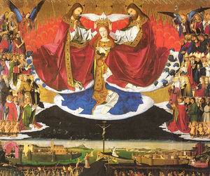 The Coronation of the Virgin 1453-54