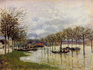 The Flood on the Road to Saint Germain 1876