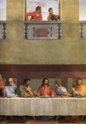 The Last Supper (detail) 1520-25