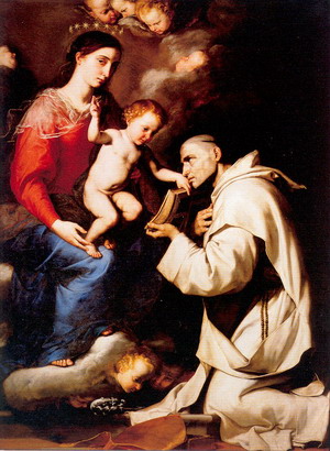 The Madonna with the Christ Child &amp; Saint Bruno 1624