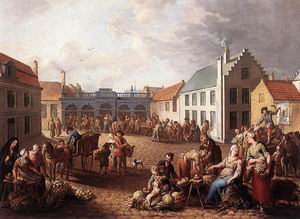 The Pandreitje in Bruges 1778