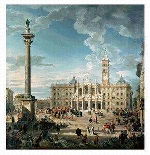 The Piazza Santa Maria Maggiore, 1752