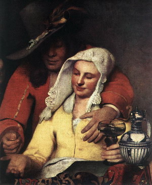 The Procuress (detail) 1656