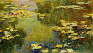 The Water- Lily Pond (detail) 1917-1919