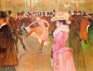 Training of the New Girls by Valentin at the Moulin Rouge, 1889-90