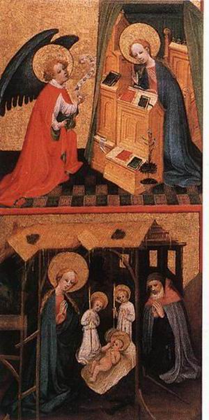 Triptych 1410-40 (left)