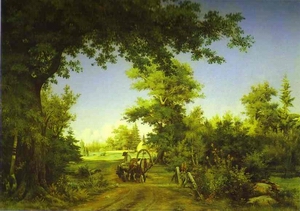 View in the Vicinity of St. Petersburg 1856