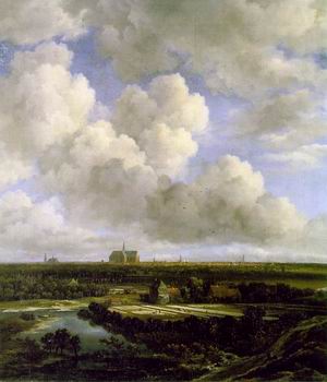 View of Haarlem with Bleaching Grounds c. 1665