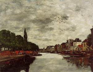 A Canal near Brussels 1871