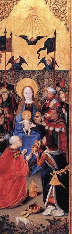 Altarpiece of the Seven Joys of Mary(left) c. 1480