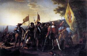 Columbus Landing at Guanahani, 1492 1837-47