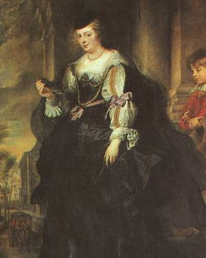 Helena Fourment with a Carriage 1639