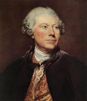 Portrait of Georges Wille 1763