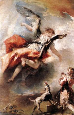 The Angel Appears to Tobias c. 1750