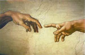 The Creation of Adam (detail)