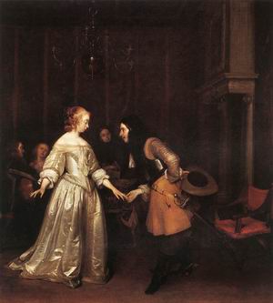 The Dancing Couple c. 1660