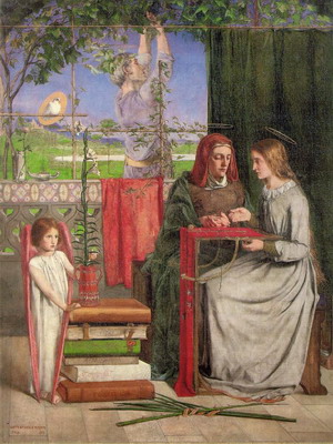 The Girlhood of Mary Virgin 1848-49