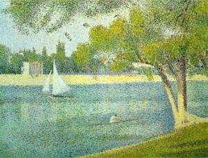 The Siene at la Grande Jatte, 1888