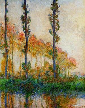 Three Trees in Autumn 1891