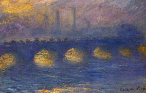 Waterloo Bridge Overcast Weather2 1899-1901