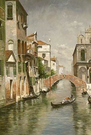 Venice Scenery (6182#)