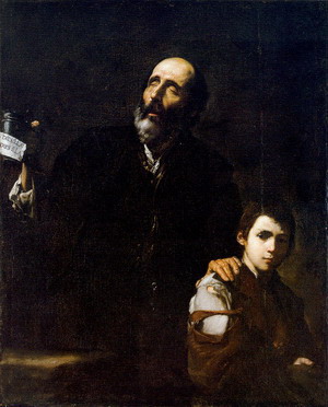 Blind Beggar and his Boy 1632
