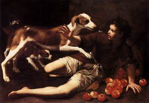 Boy Attacked by a Dog c. 1680