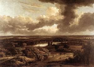 Dutch Landscape Viewed from the Dunes 1664
