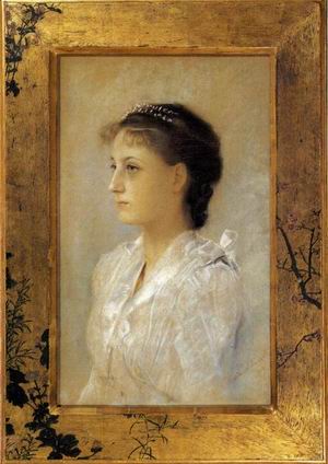 Emilie Floge, Aged 17. 1891