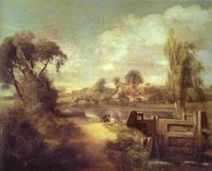 Landscape Boys Fishing. 1813