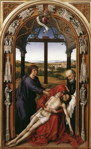 Mary Altarpiece (Miraflores Altarpiece) (central panel) c. 1440