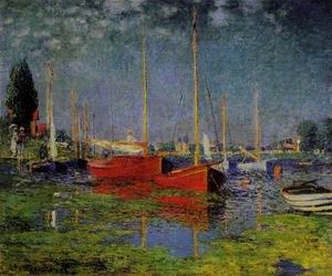 Pleasure Boats at Argenteuil 1875