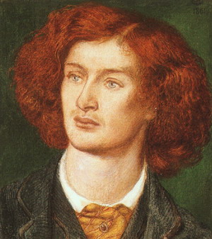 Portrait of Algernon Swinburne 1861