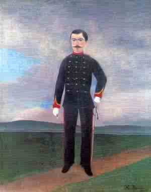 Portrait of Frumence Biche in Uniform 1892-1893