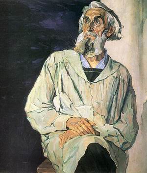Portrait of Sculptor Sergei Konyonkov 1947