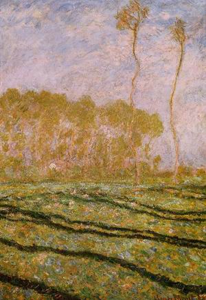 Springtime Landscape at Giverny 1893-1894