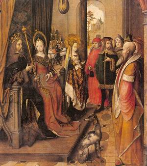 St. Ursula Announces her Pilgrimage to the Court of her Father