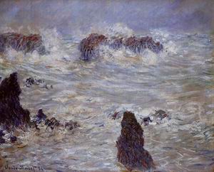 Storm off the Belle-Ile Coast 1886