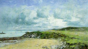 The Coast of Portrieux (Cotes-du-Nord) 1874