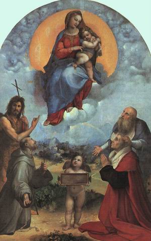 The Madonna of Foligno, 1511-12