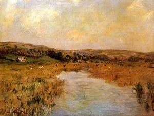 The Valley of the Scie at Pouville 1882