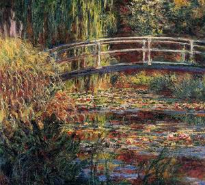 Water-Lily Pond Symphony in Rose 1900