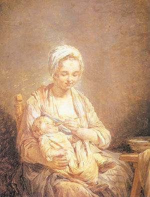 A Mother Feeding her Child 1774