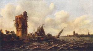 A View on the Maas near Dordrecht 1643