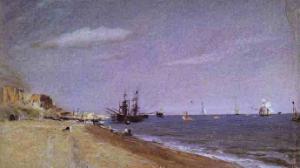 Brighton Beach with Colliers. 1824