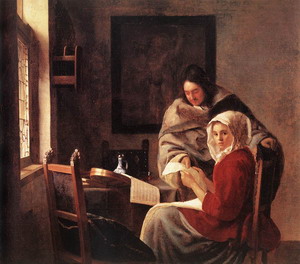 Girl Interrupted at Her Music 1660-61