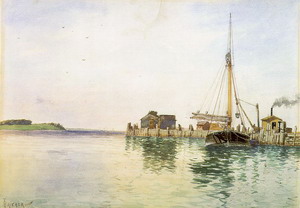 Harbor, late 1880s