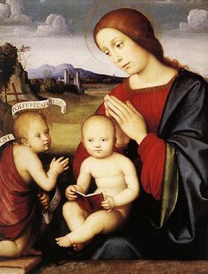 Madonna and Child with the Infant St John the Baptist c. 1500