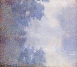 Morning on the Seine Mist 1897